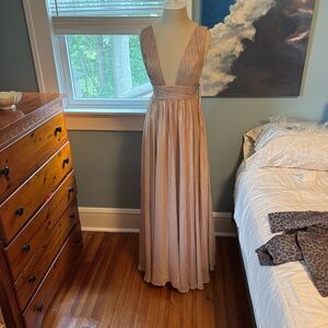 Fame and Partners Champagne Gown